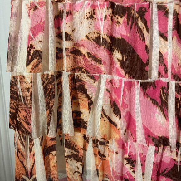 ❤️2/$15 or 3/$21❤️ Chico’s Tiered Ruffled Tank Top, Size 3, Women’s Size 16 - Picture 4 of 8